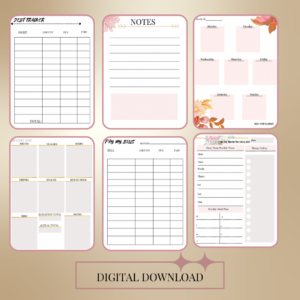 digital download to keep you organized and on task. Planner printable pdf