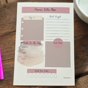 Mama’s Gotta Plan Tear-Off Notepad Planner